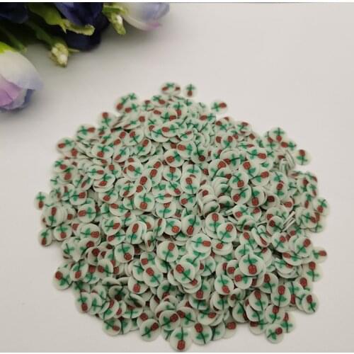 20g 5mm Rose flower cards for Resin DIY Supplies Nails Art Polymer Clear Clay accessories DIY Sequins scrapbook shakes Craft