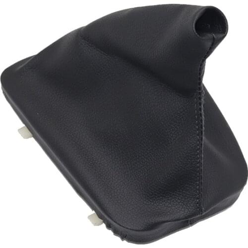Manual Leather Car Shift Gear Knob Lever Gaitor Boot Cover Frame For BMW E81 E92 E87 E88 E90 E91 E92 E93 E30 E36 E46 E39