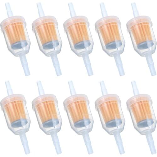 10pcs 6mm 8mm Car Pipe Large Inner Fuel Oil Filter Fuel Filter Part Petrol Cleaner Tool