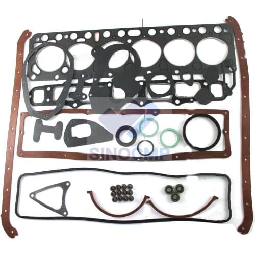 2F Engine Overhaul Gasket Kit for Toyota 4.2L Land Cruiser FJ40 FJ43 FJ45 FJ60 1981-1987, 3 Month Warranty