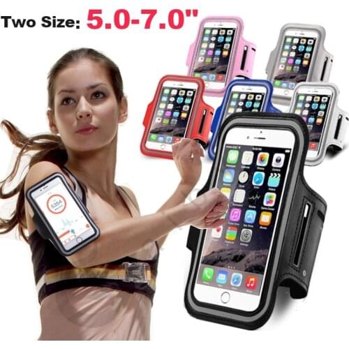 5-7 inch Outdoor Sports Phone Holder Armband Case for Samsung Gym Running Phone Bag Arm Band Case for iPhone 12 Pro Max 11 Xr Xs