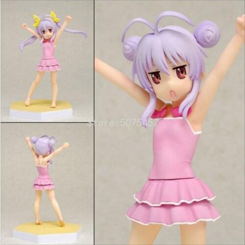 13cm Non Non Biyori Miyauchi Renge Anime Figure Wave BEACH QUEENS Action Figure Miyauchi Renge Figurine Model Doll Toys