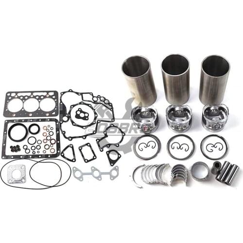 Overhaul Rebuild Kit Full Gasket Liner Piston Ring Main Rod Bearing For Bobcat 316 319 320 321 322 323 324 418 453F 463 MT50