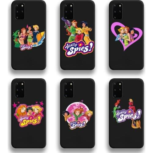 Cartoon totally spies Phone Case For Samsung Galaxy S20 FE plus Ultra S6 S7 edge S8 S9 plus S10 5G lite 2020