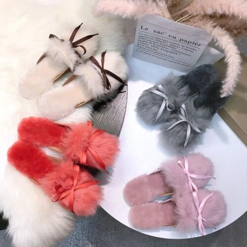 New Tuscan Wool Woolen Slipper Womens Cotton Slippers Louti Dropbox U style