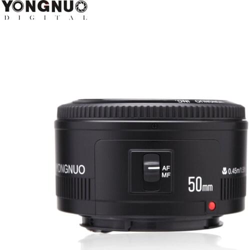 YONGNUO YN50mm f1.8 Auto Focus Lens for Canon EOS 60D 70D 5D2 5D3 600d DSLR Cameras Lens YN EF 50mm f/1.8 AF Lens