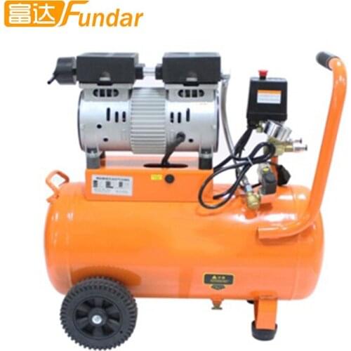 Easy portable 30L oilless air compressor For lcd touch screen repairment LCD laminating compressor