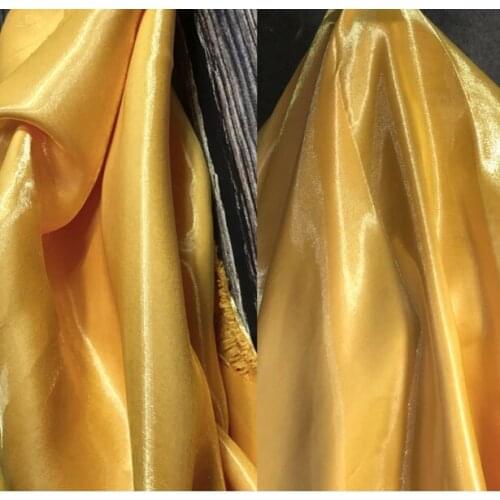 Reflective silk satin super bright crystal laser wave light down jacket fabric