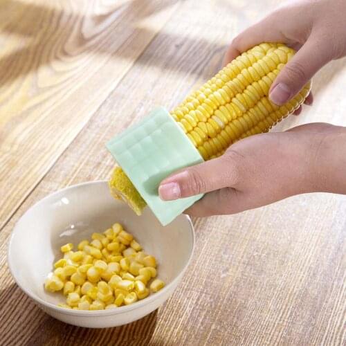 1Pc Stainless Steel Corn Separator Corn Thresher Maize Stripper Peeler Zester Vegetable Cutter Kitchen Gadgets