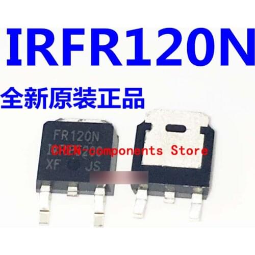 10pcs IRFR120N FR120N TO-252