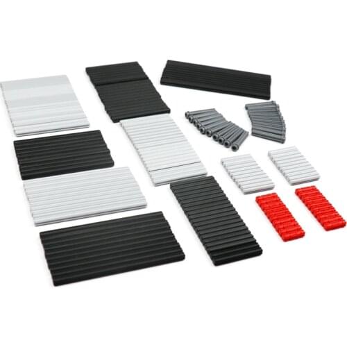 180pcs Technical Building Blocks Cross Axle 4519 3737 37082 Accessories of Kits Car Tank Spindle Steam Assemble Block Toys Parts