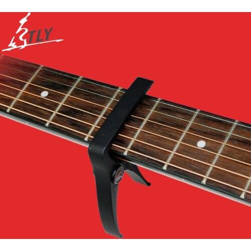 AROMA Aluminium Alloy Guitar Capo Guitarra Capotraste for Acoustic Electric Guitar Strong Spring