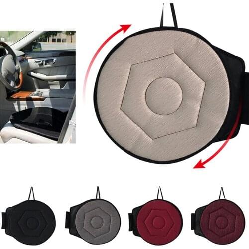 Car Seat Revolving Rotating Memory Foam Cushion Swivel Mobility Aid Chair Pad Car Rotating Cushion