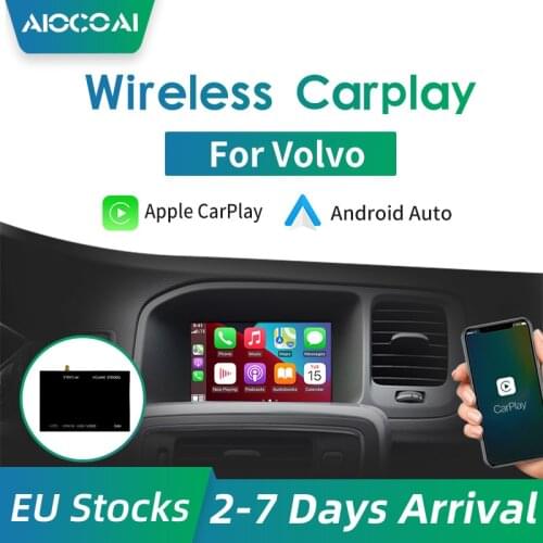 Wireless Apple Carplay for Volvo S60 Android-Auto Decoder Box For Volvo XC60 V40 V60 Module Mirror Link