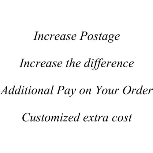 This link is used to increase postage or increase the difference. Please contact me before purchasing this product