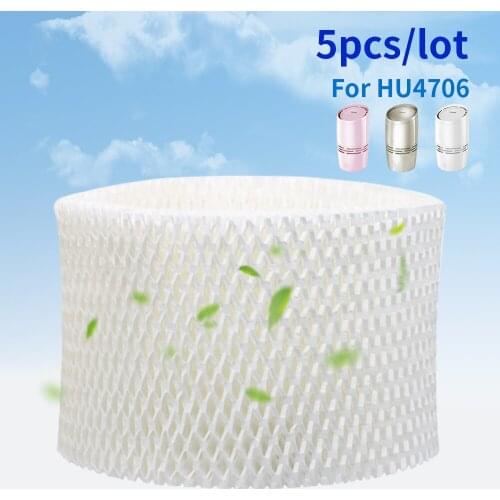 5pcs/lot Free shipping HU4706 humidifier filters Filter bacteria and scale for Philips HU4706 HU4136 Humidifier Parts