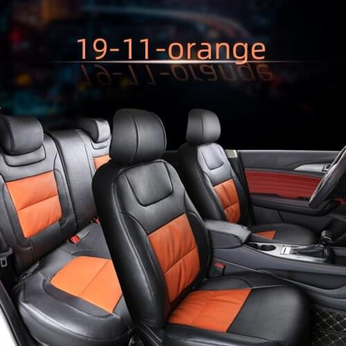BOOST Custom Leather Car Seat Cover For Audi A1 A3​ A4 A4L​ A5 A6 A6L​ Q3 Q5 Q7 Automobile Complete set Cushion