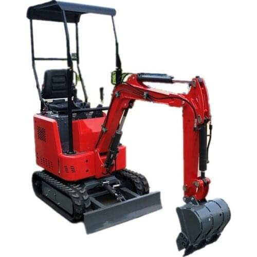 Mini Track Digger 1.2 Ton Small Excavator/ Bagger 1.1T Digging Machine