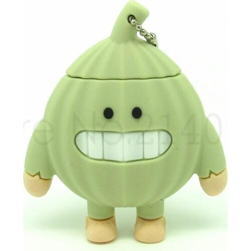New arrival garlic USB Flash Drive cartoon onion Memory Stick Pen Drive U Disk 4GB 8GB 16GB 32GB keychain