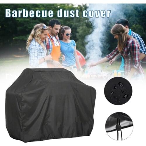 Portable Outdoor Grill Cover Waterproof and Windproof Sun Protection Cover Suitable for Camping Hiking Picnic JDH88