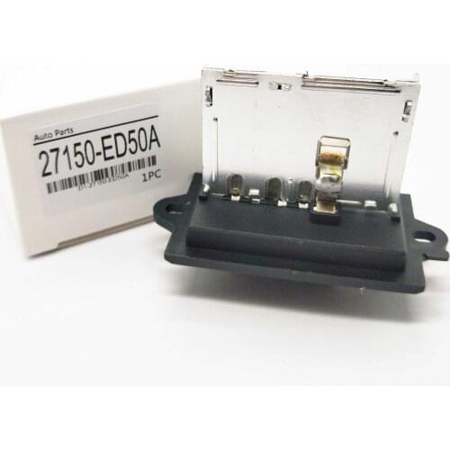 Blower Motor Resistor 27150-ED50A For Nissan 27150-ED000 27150-ED00A 27150-AX115 27150-AX010 27150-JX00A