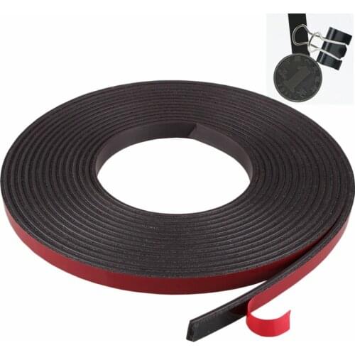 5 M Self-adhesive Magnetic Door Window Seals Dustproof Soundproof Sponge Tape Seal Wardrobe Door Mosquito Net Magnetic Stripe