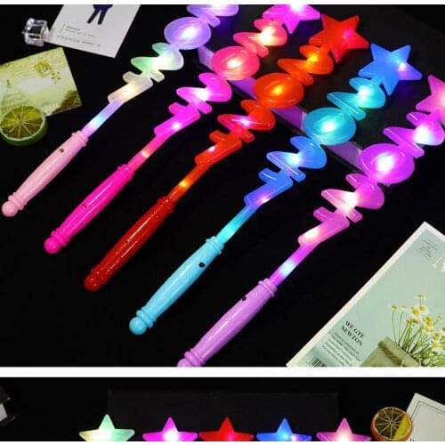 2021 flash stick led year of the ox luminous stick New Years Day Christmas gift