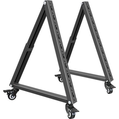 HILLPORT 32"-70" TV Cart Free Lifting Rolling TV Mount Stand Trolley Plasma Screen LED LCD Monitor Low Height Stand Cart SC5100