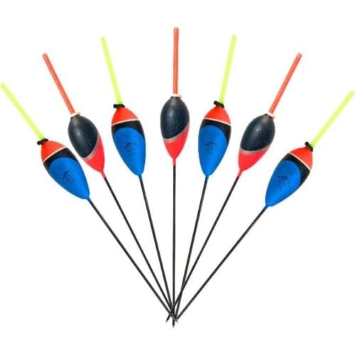 Topline Tackle 10PCS Mix Color Smart Float Kit Luminous Floating Fishing Light Fishing Float and Bobber Kit