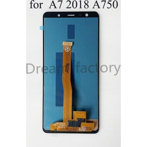 10PCS LCD Display Touch Screen Digitizer Assembly Replacement for Samsung Galaxy A7 2018 A750 A750F