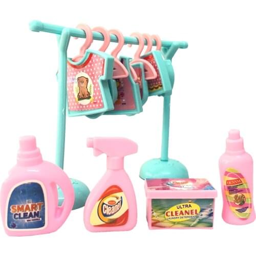 NK 1 Set Doll Accessories Clothes Socks Model Rack Furniture For Barbie Accessories Doll Pretend Play House Girls' Gift Toy 9X