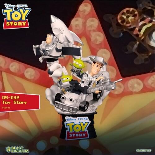 Beast kingdom Disney Pixar Toy story Genuine authorized doll animation Garage Kits Model Kits Collecting gift toys