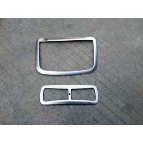 For Honda VEZEL 2014-2018 2PCS High Quality ABS Chrome Car Interior Roof Dome Lamp Reading Cover Trim Car Styling Accessories