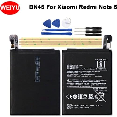 JRZ Xiaomi Redmi Note 5 Batteries