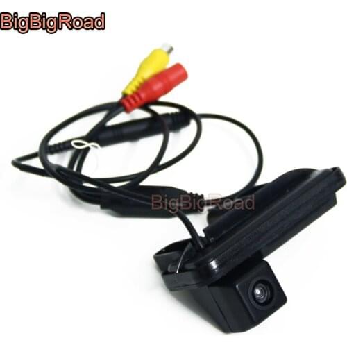 BigBigRoad For Mercedes Benz E Class C207 W207 W213 E200 E260 E300 E350 E63 E250 E400 Car Trunk Handle Rear View Backup Camera