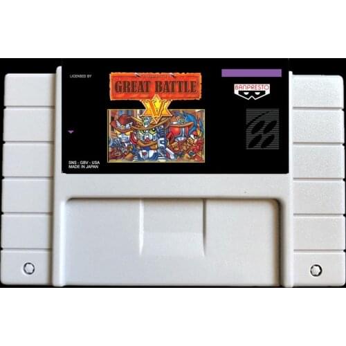 Great Battle V JP- NTSC version 46 pins Video games card NTSC version for Retro Video games Console