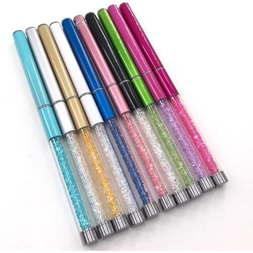 FDshine lash brushes with diamond High end eyelash brush for daily makeup