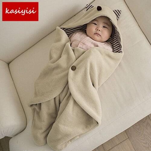 Baby Cute Little Devil Multi-function Cotton Soft Blanket Girl and Boys Comfortable Blanket Suit 0-3months
