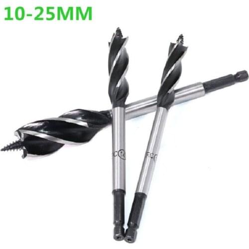 Multi-Model Lengthening Four-Slot Four-Edge Drill Bit Woodworking Bit Door Lock Drawer Hole Core Drill Bit