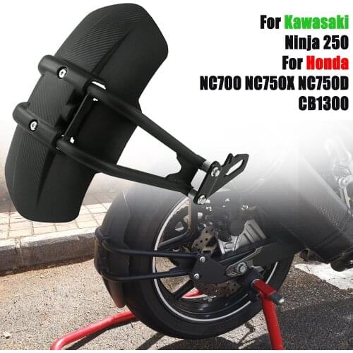 For Kawasaki Ninja 250 Motorcycle Fender Rear Cover Back Mudguard Splash Guard Protector For Honda NC700 NC750X NC750D CB1300