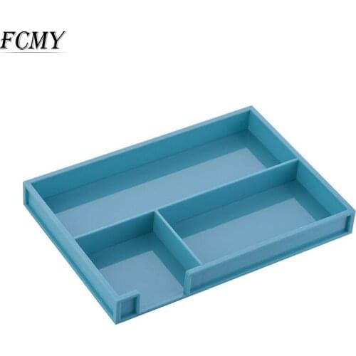 Desktop Drawer Organizer Tray Stationery Finishing Storage Box Office Storage Organization Accessories Desk Organizer Stationery