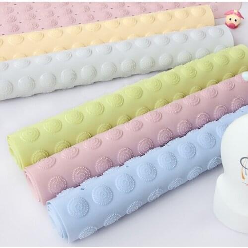 PVC Anti-slip Bath Mat Soft Bathroom Massage Mat Suction Cup Bathtub Carpet Bath Shower Floor Mats