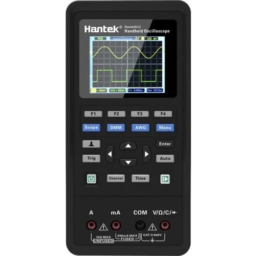 Hantek 2D72 2C7 2D42 2D72 3in1 250MSa/S Digital Oscilloscope Waveform Generator Multimeter USB Portable 2 Channel Multifunction