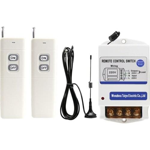 220V Water Pump industrial wireless remote control pump motor lighting High power household single-phase 5KM