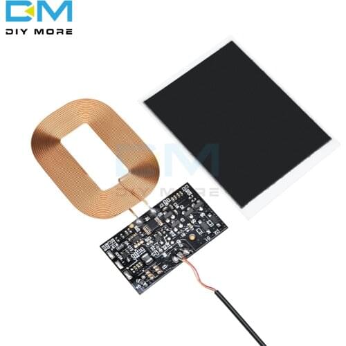 Qi Standard Wireless Charging Coil Receiver Module Circuit Board DIY Coil For Phone For Battery 5V 1A 5W Fast Quick Charger DIY