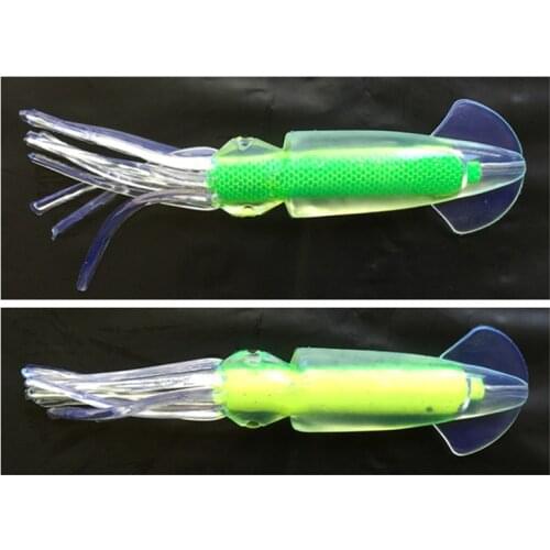 18cm Squid Sleeve type Bait Sea Fishing Lure Tuna Tackle Artificial Bait False Lure Salt or Fresh water