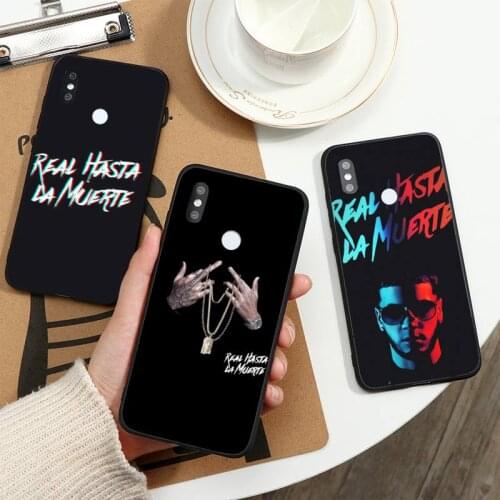 Anuel AA male singer painting universal Phone Case For Xiaomi Redmi note 7 8 9 t k30 max3 9 s 10 pro lite