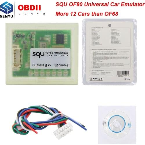 Universal Emulator For Car Airbag SQU OF80 OF68 Automotriz Immo Off Tacho Seat Occupancy Sensor Programs For Benz For BMW For VW