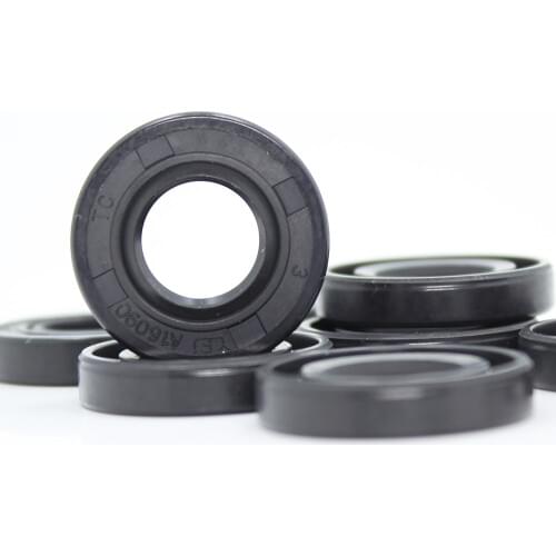 Oil Seal Gasket TC 17*30*7mm ( 10 Pcs ) Bearing Accessories NBR Nitrile Rubber Standard Shaft 17 mm Rotary Oil Seals 17x30x7