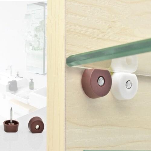 20pcs Plastic Shelf Support Pegs Glass Shelf Bracket Nail Wardrobe Cupboard Wooden Plate Holder Fixed Cabinet Shelves Seperator